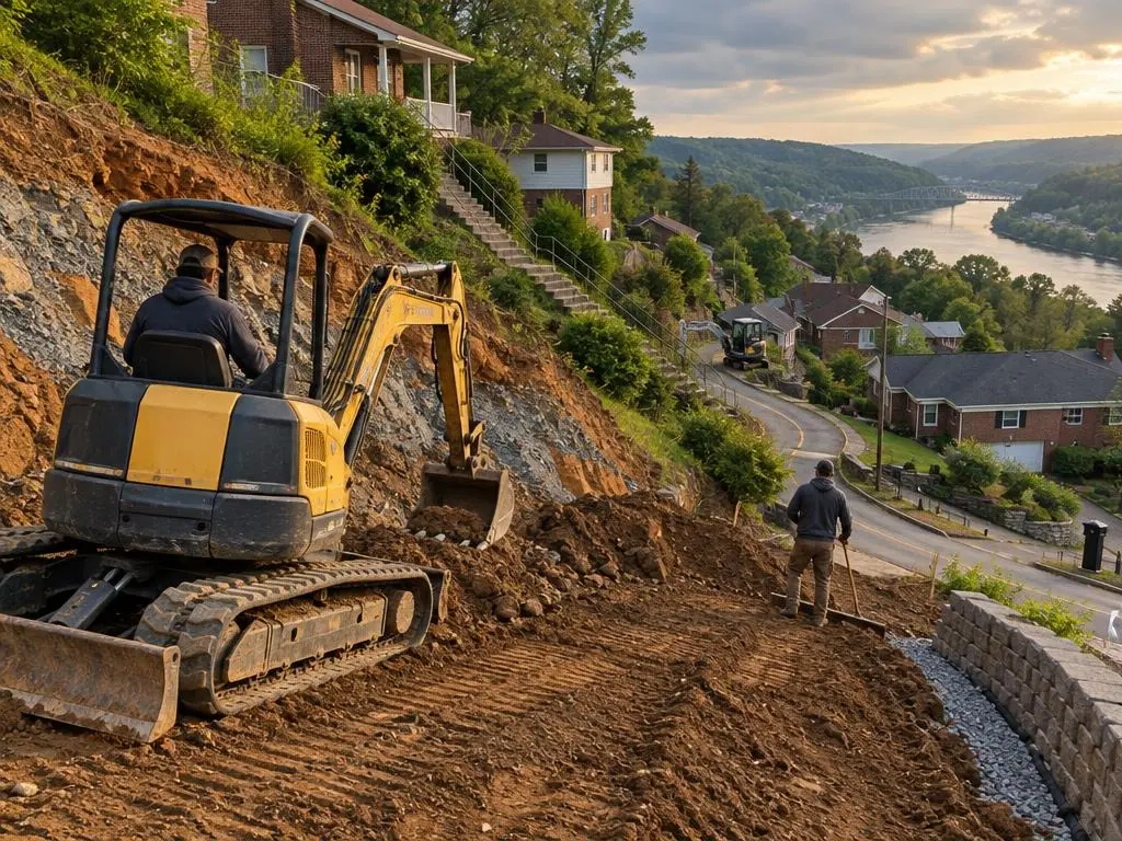 Grading & Slope Work in Pittsburgh, PA