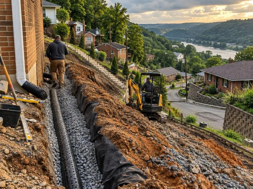 Yard Drainage Systems in Pittsburgh, PA